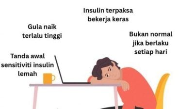 吃饱就犯困？ 大马公共卫生：或血糖与胰岛素失衡