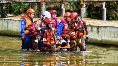 各部门训练救灾不放松 霹午后局部地区暴风雨