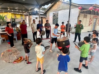 在手机时代 让孩子动起来！森州社青龙狮团重启训练培养新生代