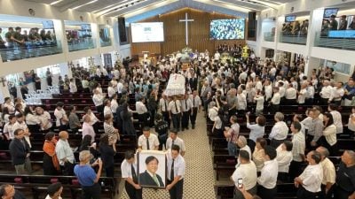 丹斯里张晓卿爵士逝世 | 1500人追思一生丰功伟业 永别了，社长