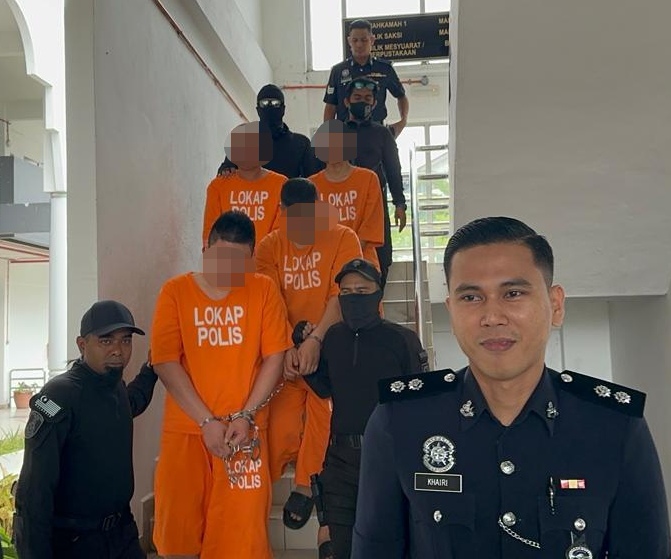 (大北马)峇冬丁宜新村伤人案  4嫌犯延扣