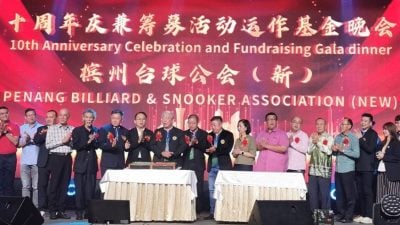 槟台球公会庆10周年 十年磨一剑成果丰硕