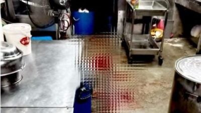 餐馆澄清：血迹照引误会   事件发生在店外非后厨