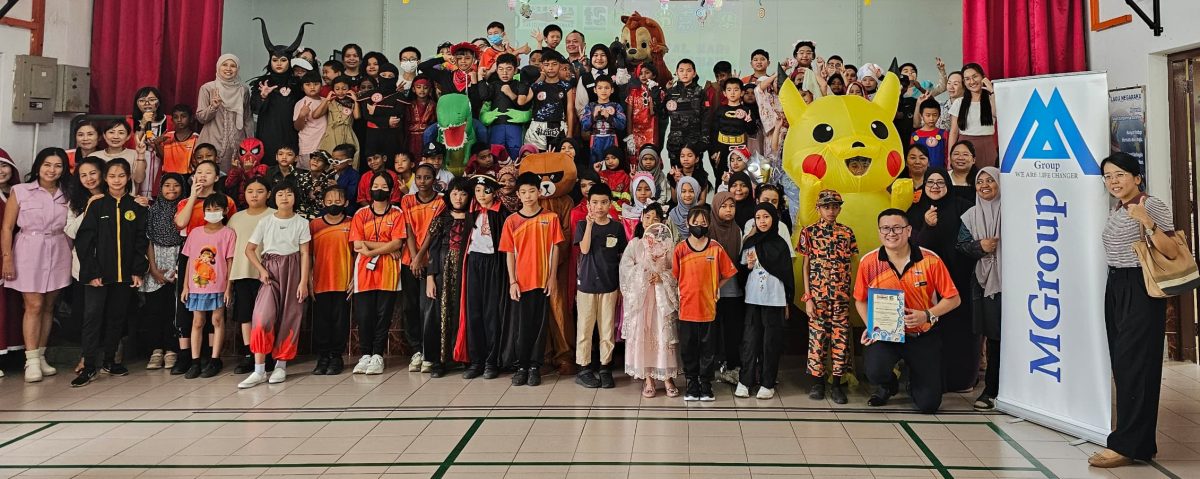 (大北马)高巴三万华小化身“梦想游乐园” 师生与校友化身卡通与影视角色