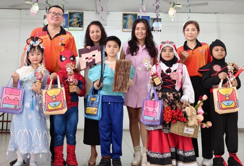 (大北马)高巴三万华小化身“梦想游乐园” 师生与校友化身卡通与影视角色