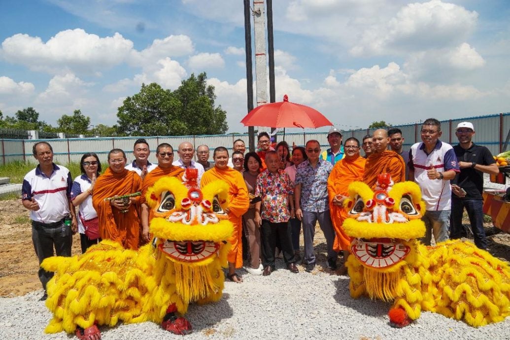 大都会-八打灵泰国精舍新庙奠基礼/4图