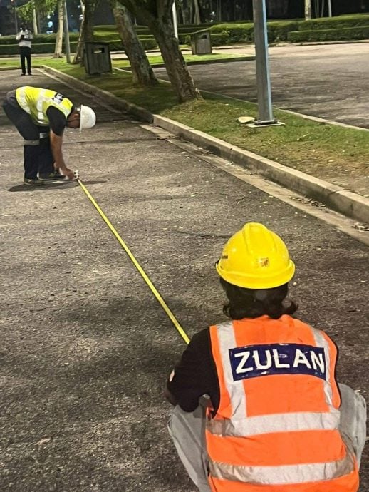 +大都会-回应社区投诉 DBKL火速开工重划甲洞模糊停车格线／4图（请选下）