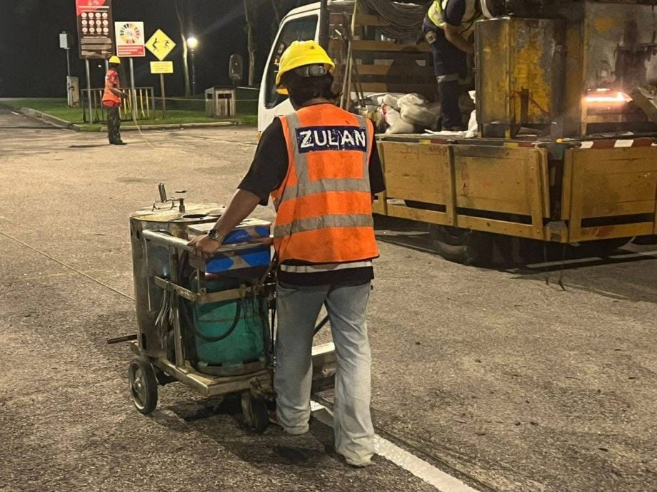 +大都会-回应社区投诉 DBKL火速开工重划甲洞模糊停车格线／4图（请选下）