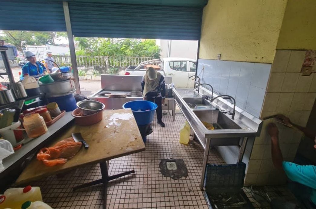 大都会-巴生王城市政厅取缔行动