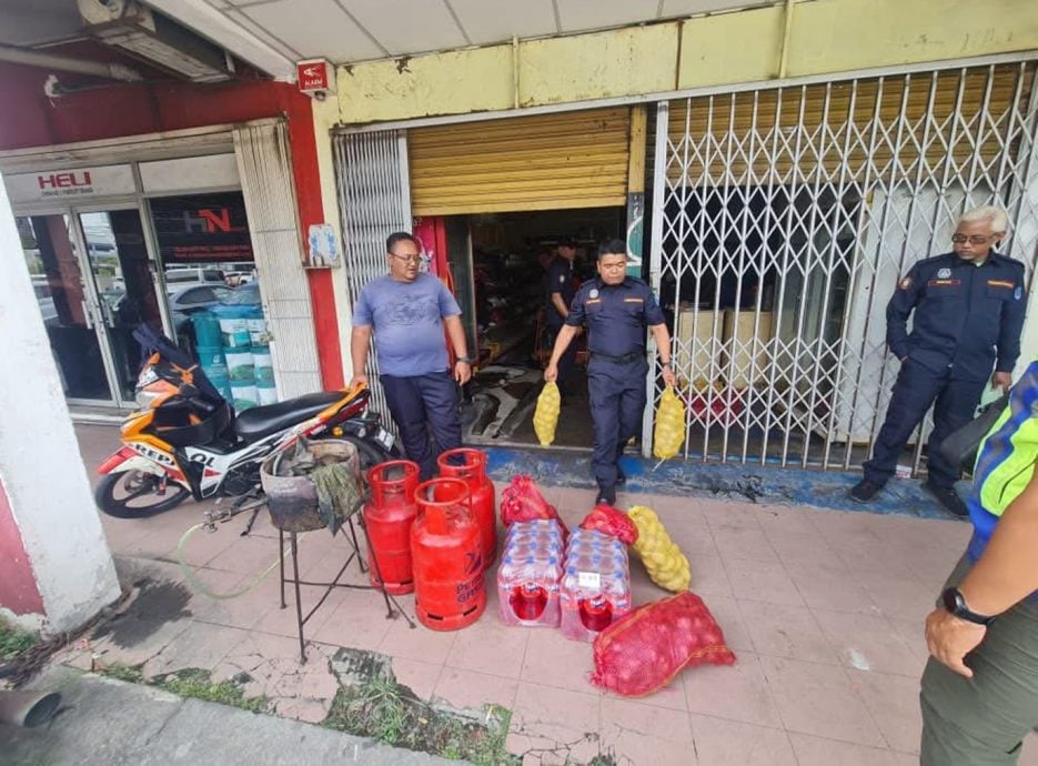 大都会-巴生王城市政厅取缔行动