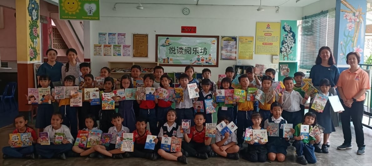 大都会 / 帝沙再也二校获“希望阅读计划”支持 鼓励学生依兴趣阅读 / 2图