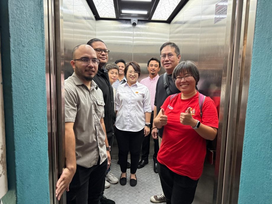 大都会-甲洞逸福园全面换新电梯