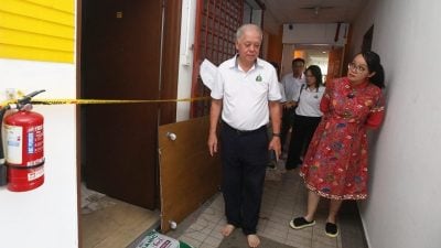 首邦再也佛教会火灾严重损坏 黄美诗等6单位合捐3万