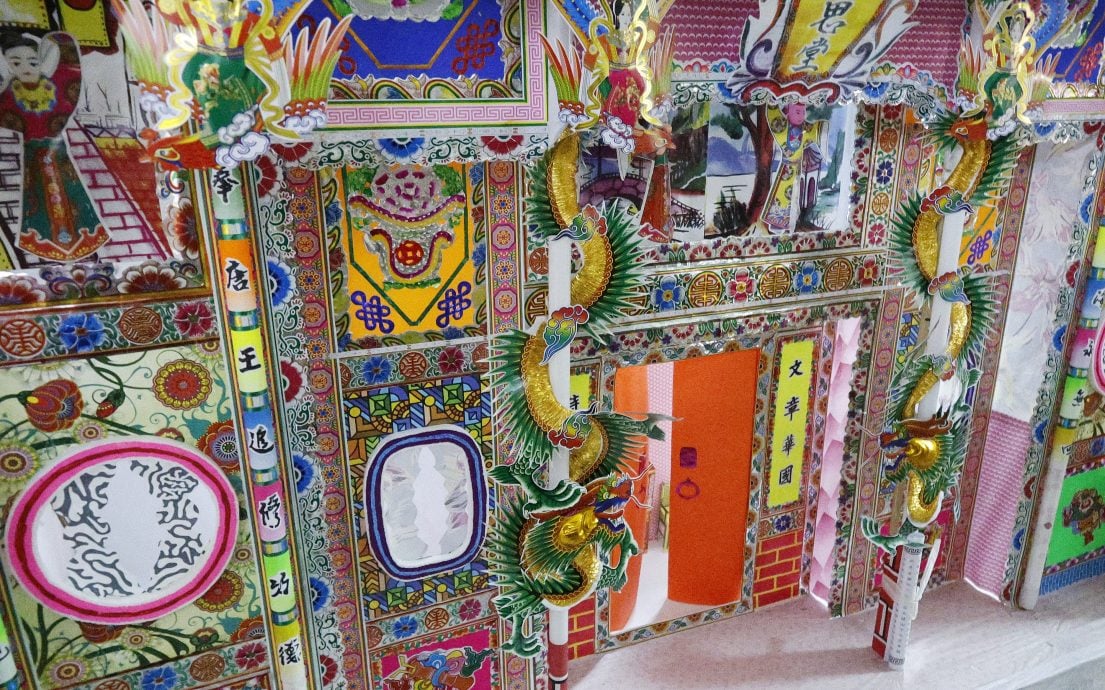 大都会/《特职世界》系列/11月5日见报/纸扎师傅巧手连接阴阳间 营造先人彼岸另一个家园