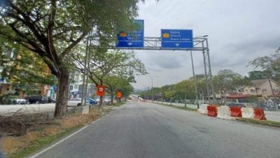 绍佳娜英比安花园岔口天桥   12月通车 单向往加影蕉赖