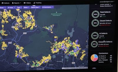 士拉央市会首创先河 AI行车记录 监测修路