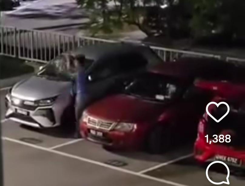 大都会/已签发/欠120令吉刺青费打人又爆车镜警停车场捕4沙巴男