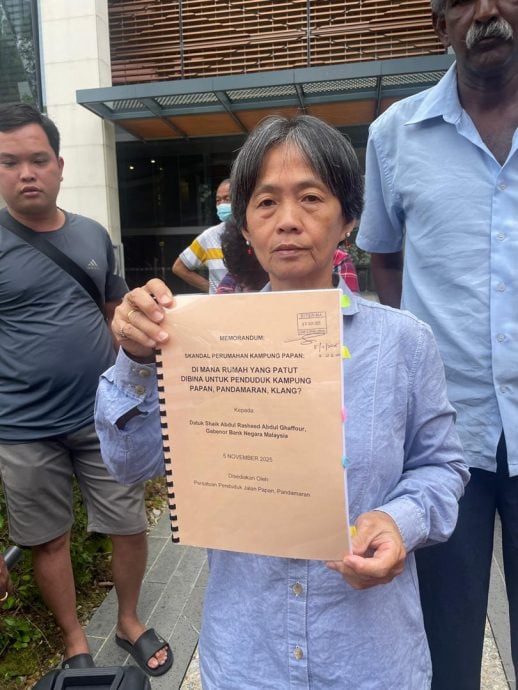 大都会//巴生班达马兰新村巴板路木屋居民和平请愿