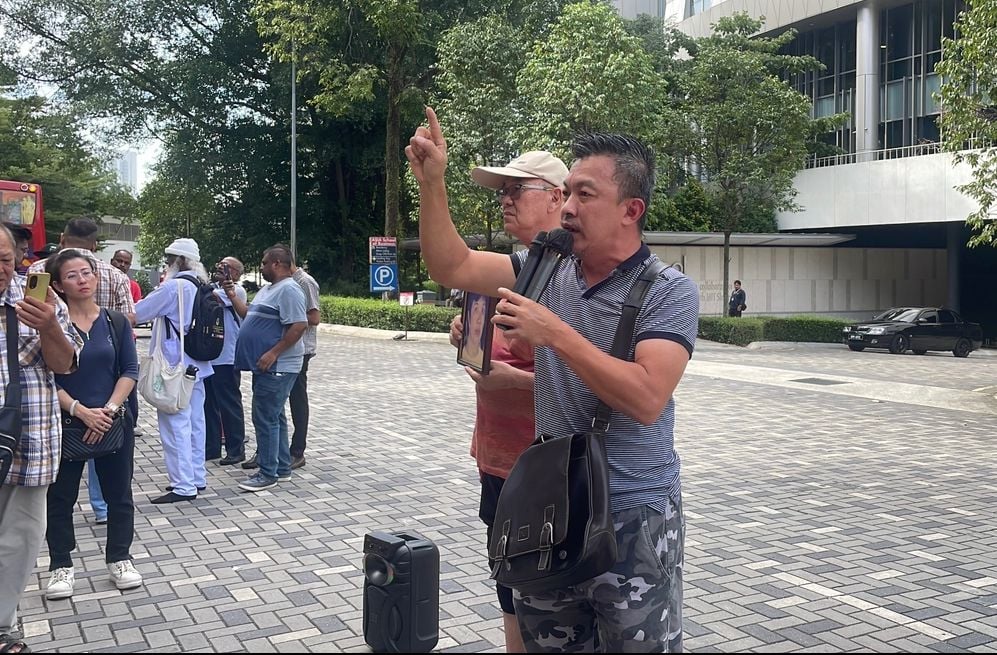 大都会//巴生班达马兰新村巴板路木屋居民和平请愿