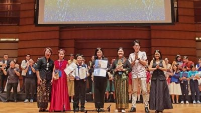 MCE国际合唱艺术节   民众华小合唱团夺组别冠军