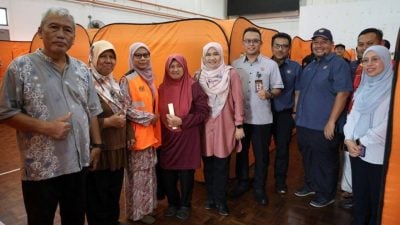 沙亚南灾民陆续返家 PANTAS仍全天候戒备