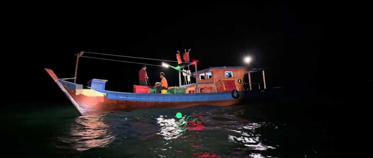 大都会/雪APMM扣查3无证外劳渔工和鱼获