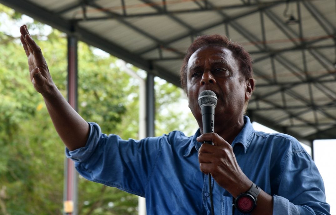 大都会（第三版头）/近百人和平请愿 联署签名要求雪州政府取消亚依淡森林保留地部分地段发展项目