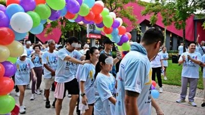 惠慈善机构义跑盲走   筹获4.8万助弱势群