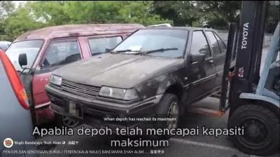 沙亚南市厅吁民众  通过公共投诉系统举报废车 