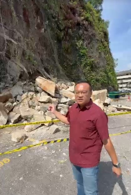 大都会/me03头/小云顶石块崩落