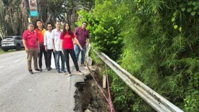 太平绕湖路 土崩  监狱驶往动物园方向暂封闭