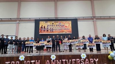 太平跑步队10周年庆   拨近2万捐11华校