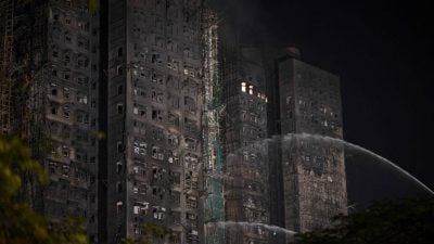 香港五级大火 | 宏福苑大火 死亡人数增至75人