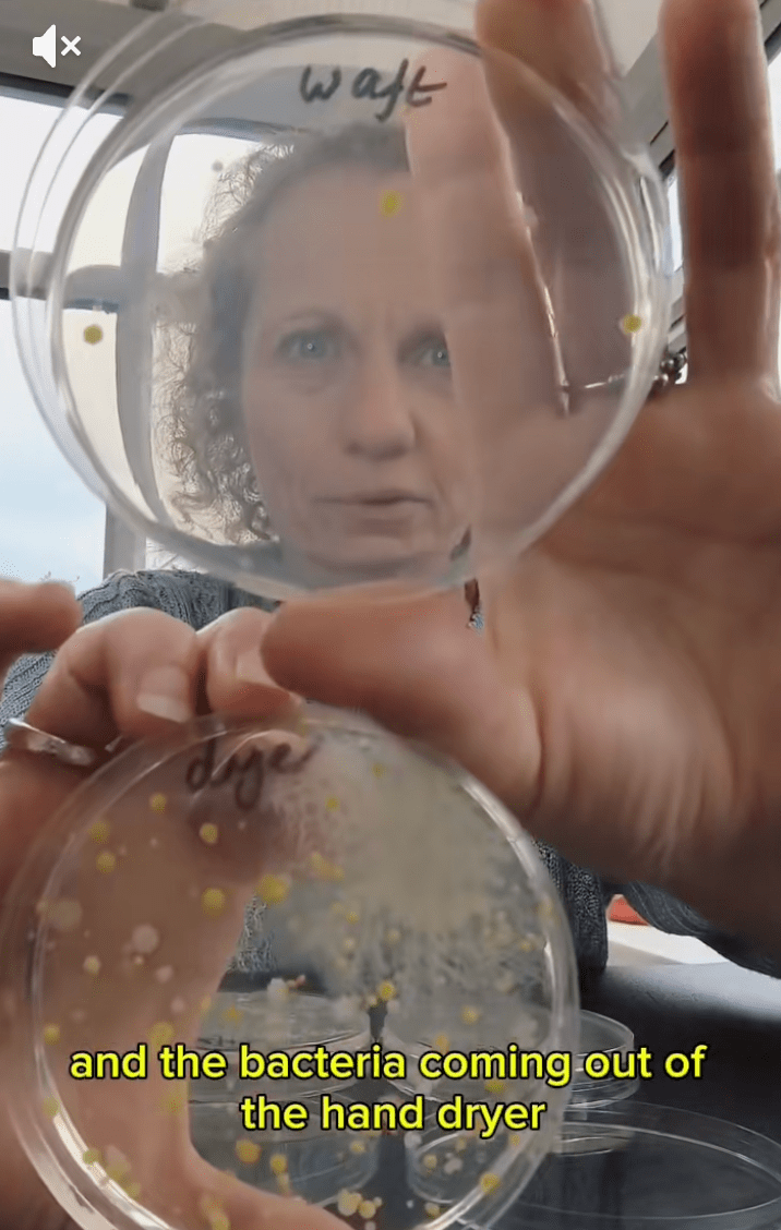 实验揭公厕烘手机藏菌惊人 用后肮脏过未洗手前 影片破千万观看掀热议