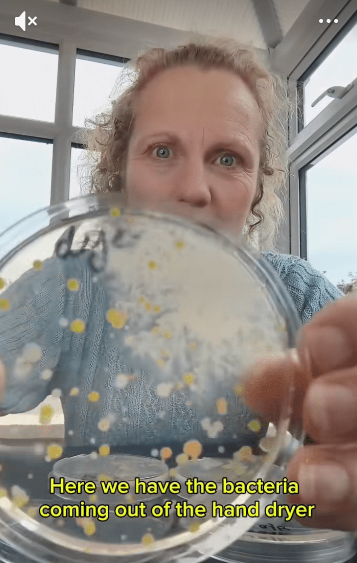 实验揭公厕烘手机藏菌惊人 用后肮脏过未洗手前 影片破千万观看掀热议