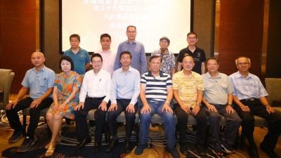 隆雪华堂灵县区联委会改选 叶国煌蝉联会长