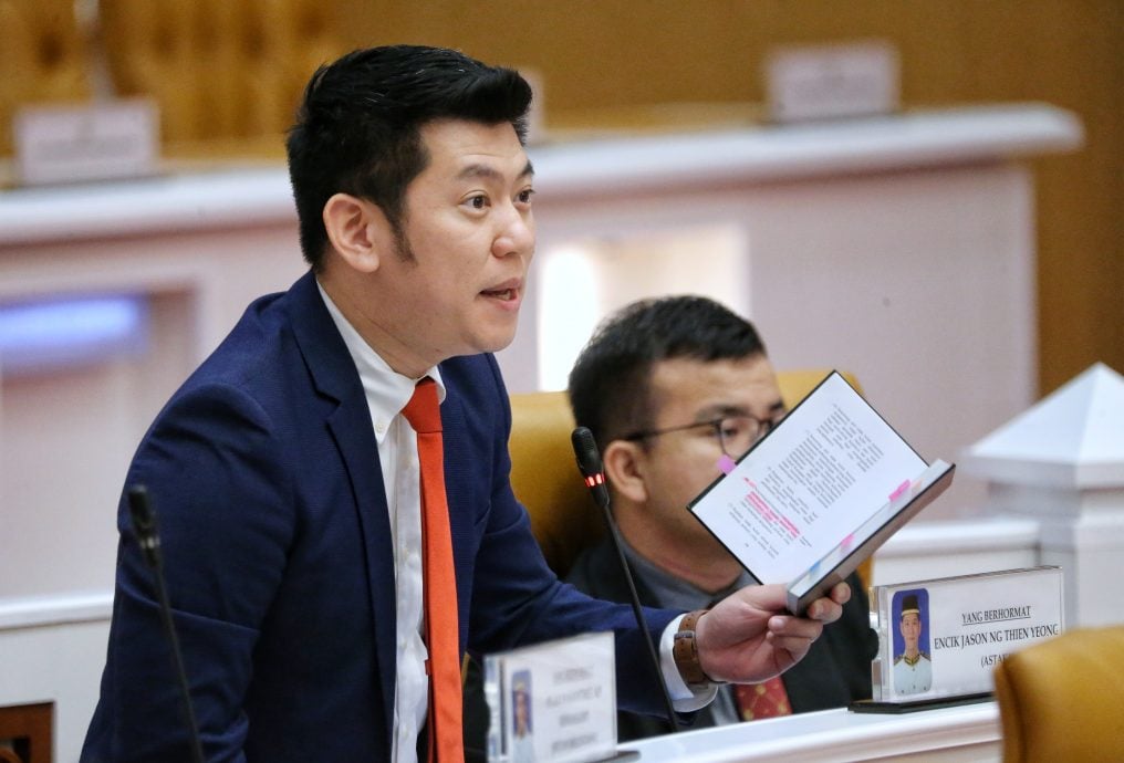 州议会|黄天荣：曼绒暴雨爆严重水灾　促加速提升灾害管理与基建