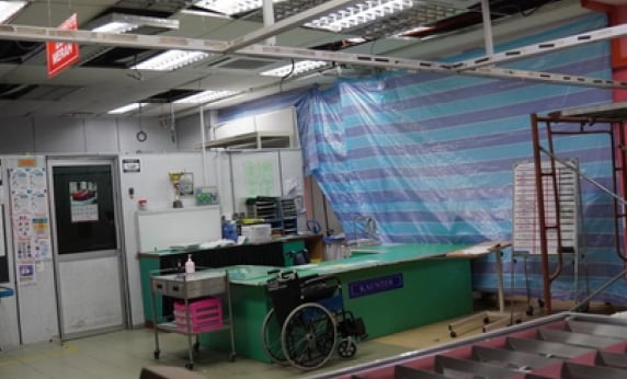 已签发 柔:封面副文:州议会文三:林添顺: 哥打丁宜政府医院进行提升工程,年尾完工