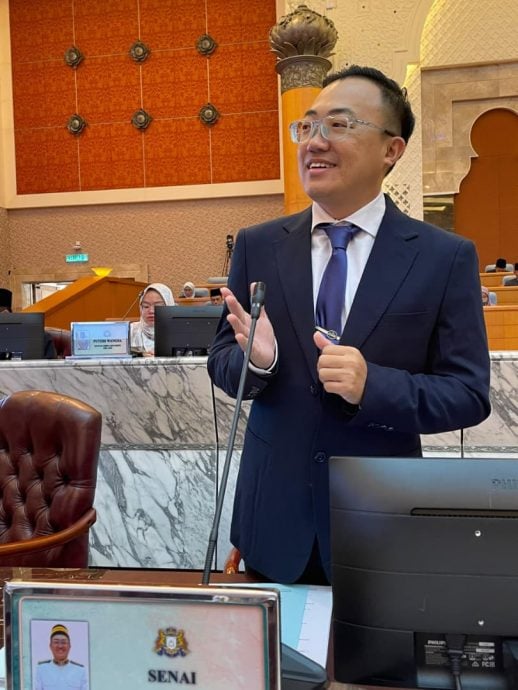 已签发 柔:州议会下半场文七:黄勃扬:柔州调涨水费,冲击商家