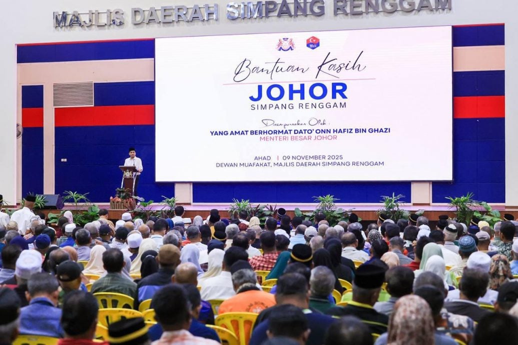 已签发 柔：柔佛州政府持续颁发援助　退伍军人及前警员受惠