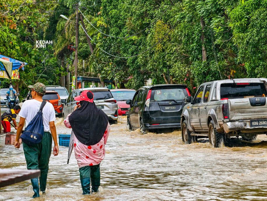 已签发(大北马)灾情没好转 吉打灾民人数破四千