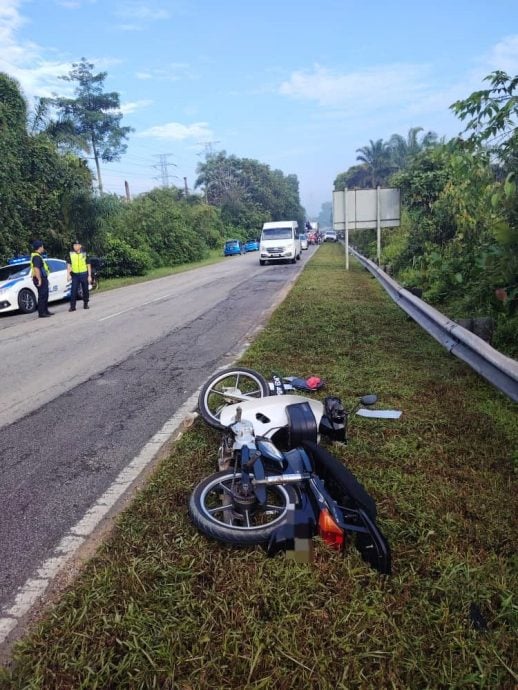 **已签发**柔：2摩托车1汽车碰撞 25岁骑士魂断公路