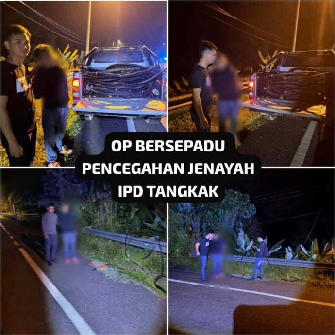 **已签发**柔：东甲警防罪案行动捕24人 开487罚单