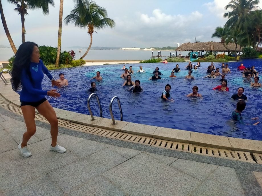 **已签发**柔：市场情报：益众金海湾慈善泳池派对 邀公众一起让爱心与健康同行