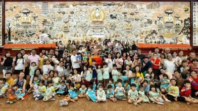 新马寺佛光宝宝祝福礼　80新生命有信仰陪伴