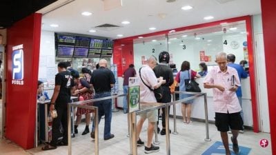 连3期无人中头奖 狮城后天再迎千万多多