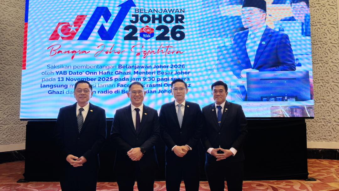 **已签发**柔:柔马华全面支持“2026年柔佛州财政预算案”