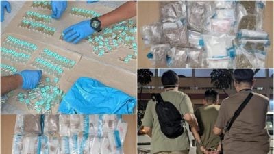 狮城肃毒局捕140人 起逾285万毒品