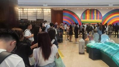 狮城金沙酒店系统大故障 办入住等逾8小时