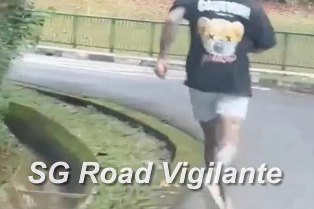 *已签发*柔:狮城二三事:躲避狮城巡警开车冲撞4车 肇祸男驾驶仍在逃